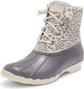 Sperry Women's Saltwater Emboss Wool Boots - Cozy Wet-Weather Comfort