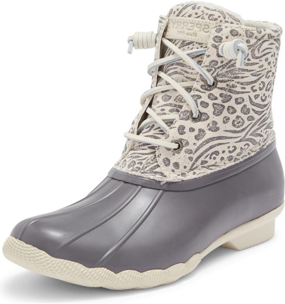 Sperry Women's Saltwater Emboss Wool Boots for Ultimate Comfort