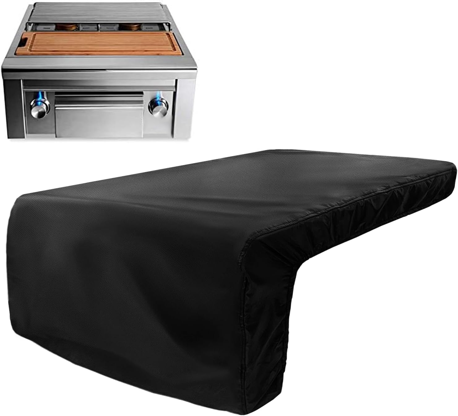 Durable Burner Cover for 25 inch Lynx Prep with Double Side Burner