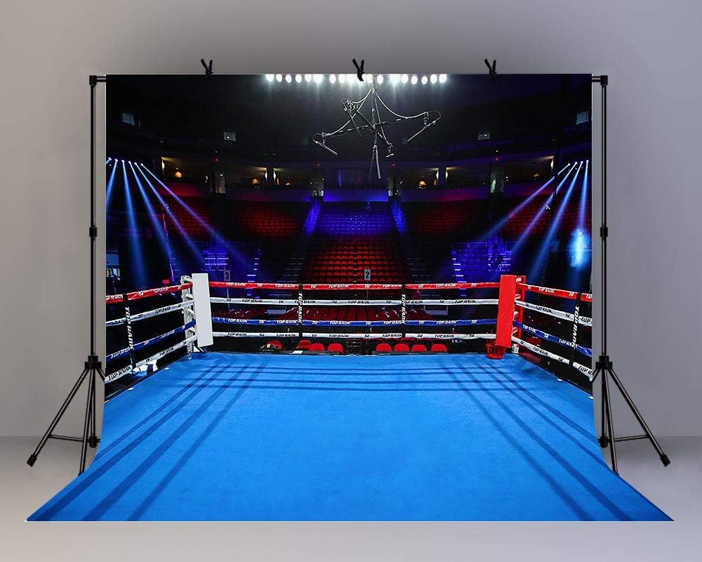 Boxing Ring Backdrops for Photography 10x10ft Birthday Party