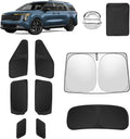 8pcs Car Window Shades for Kia Carnival 2022-2025 - Full Sunshade