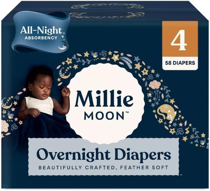 Ultra Absorbent Size 4 Diapers - 58 Count