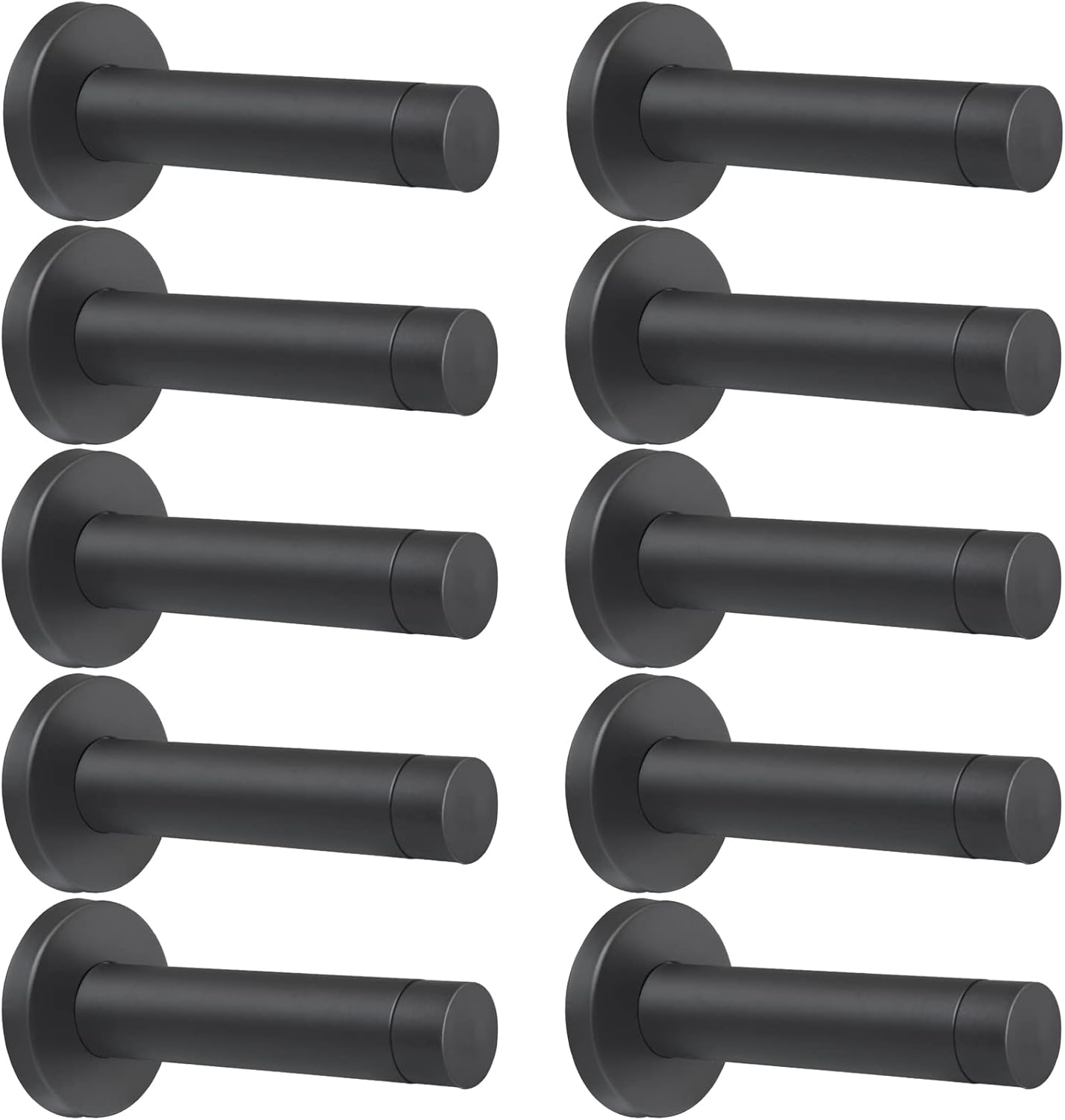 DOKU 10Pcs Heavy Duty 304 Stainless Steel Door Stopper Set