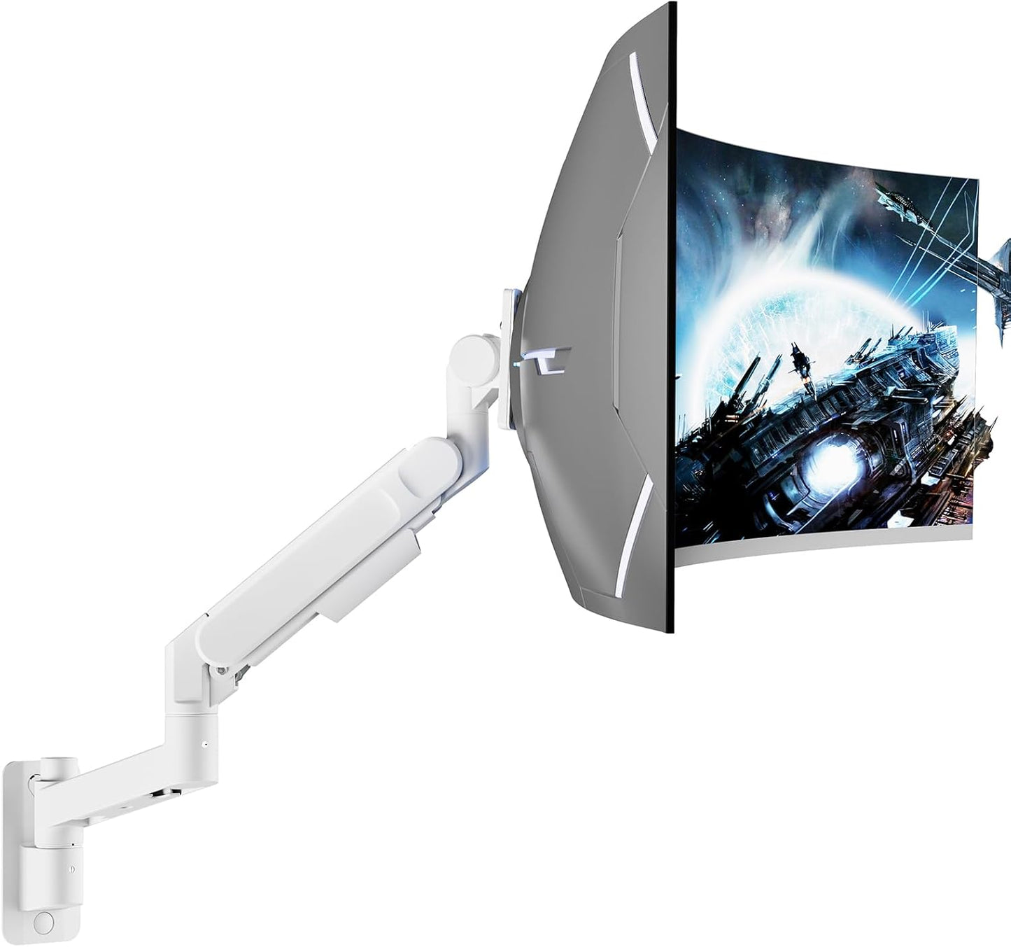 ARES WING Monitor Wall Mount for 24-57 Inch Ultrawide Screens