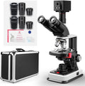 Dual Power Supply Vabiooth Trinocular Microscope 40X-2500X - Versatile