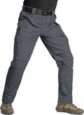 Men's Tactical Cargo Pants for Hiking - Lightweight Ripstop Comfort