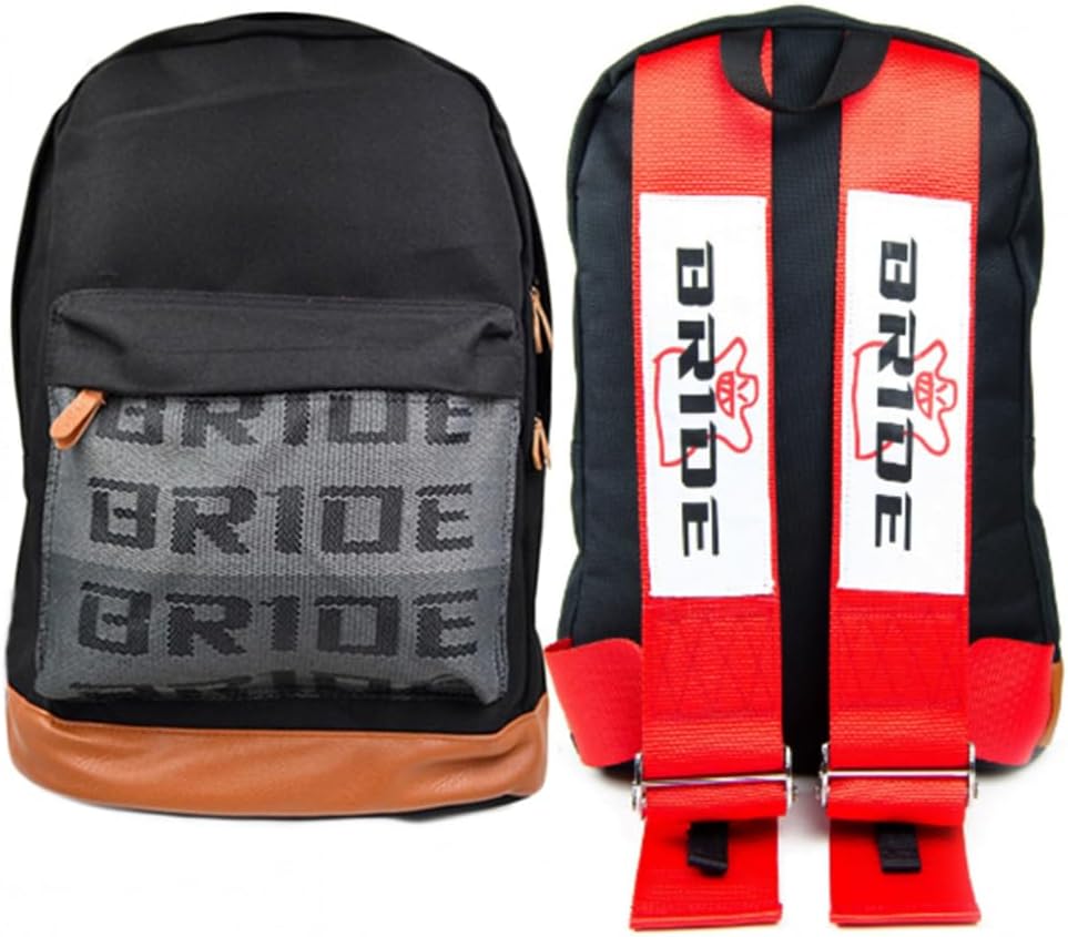 JDM Bride Recaro Racing Laptop Travel Backpack for Daily Use