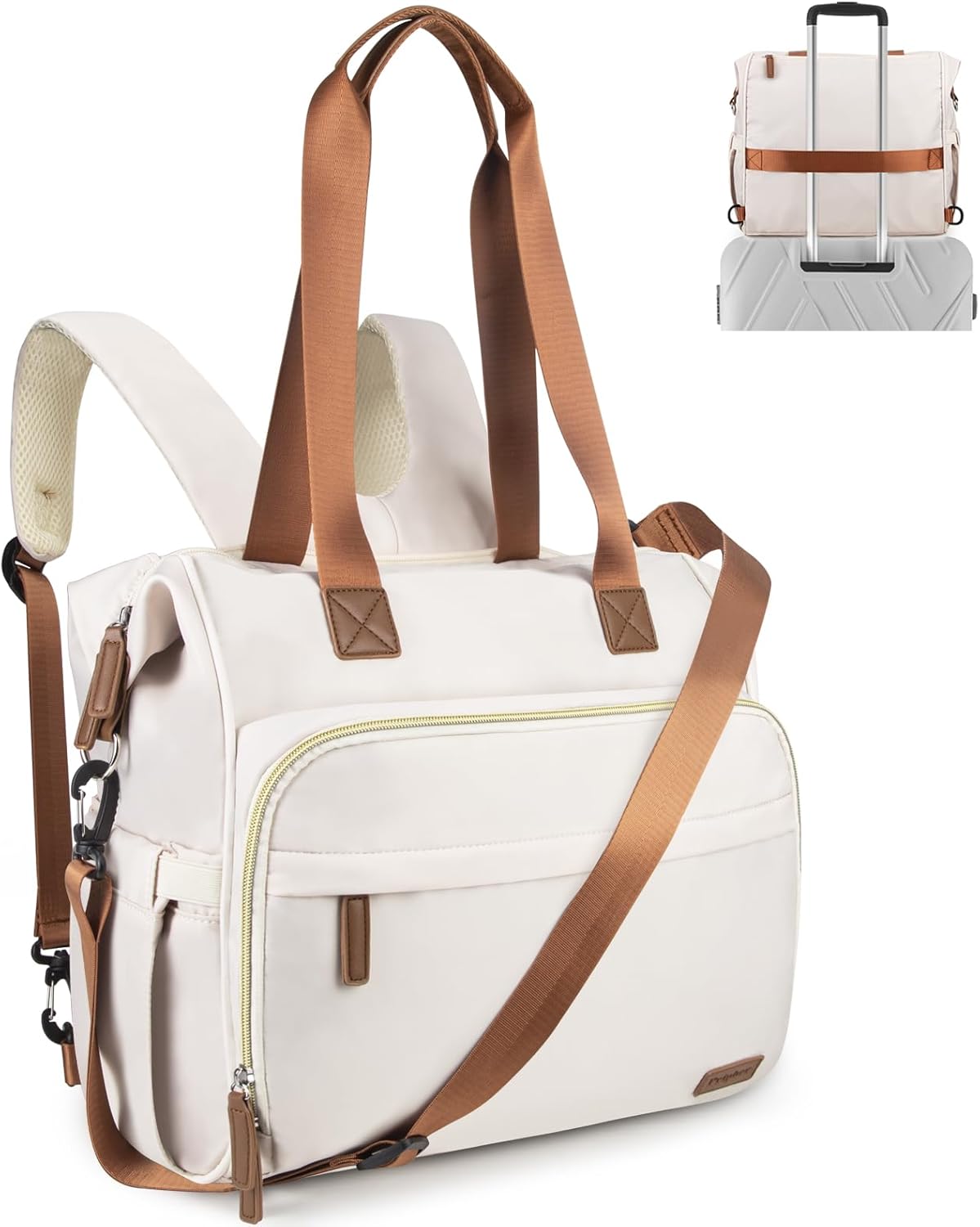 Diaper Bag Backpack for Moms - Stylish 4-in-1 Tote Solution