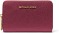 Michael Kors Jet Set Small Zip Around Card Case - Compact Everyday eye