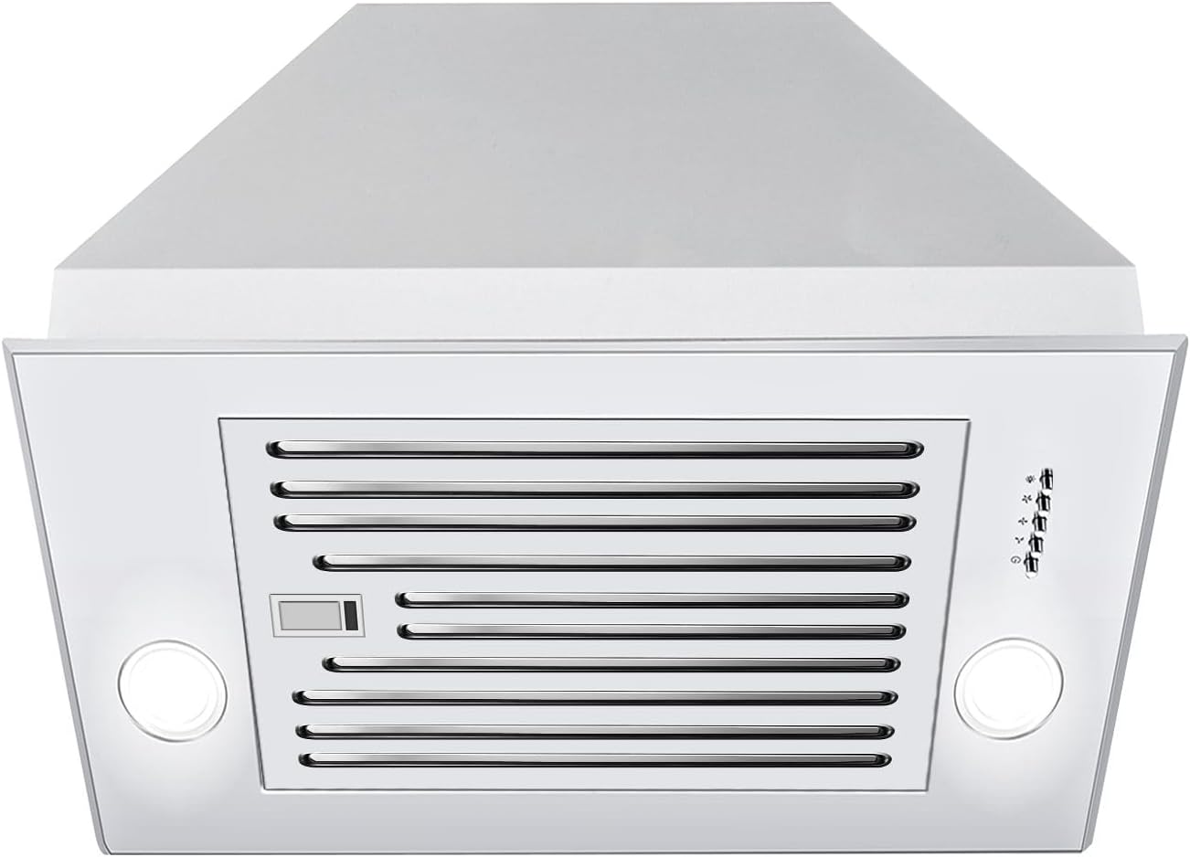 Powerful 24 Inch Range Hood Insert with 600CFM Suction Power