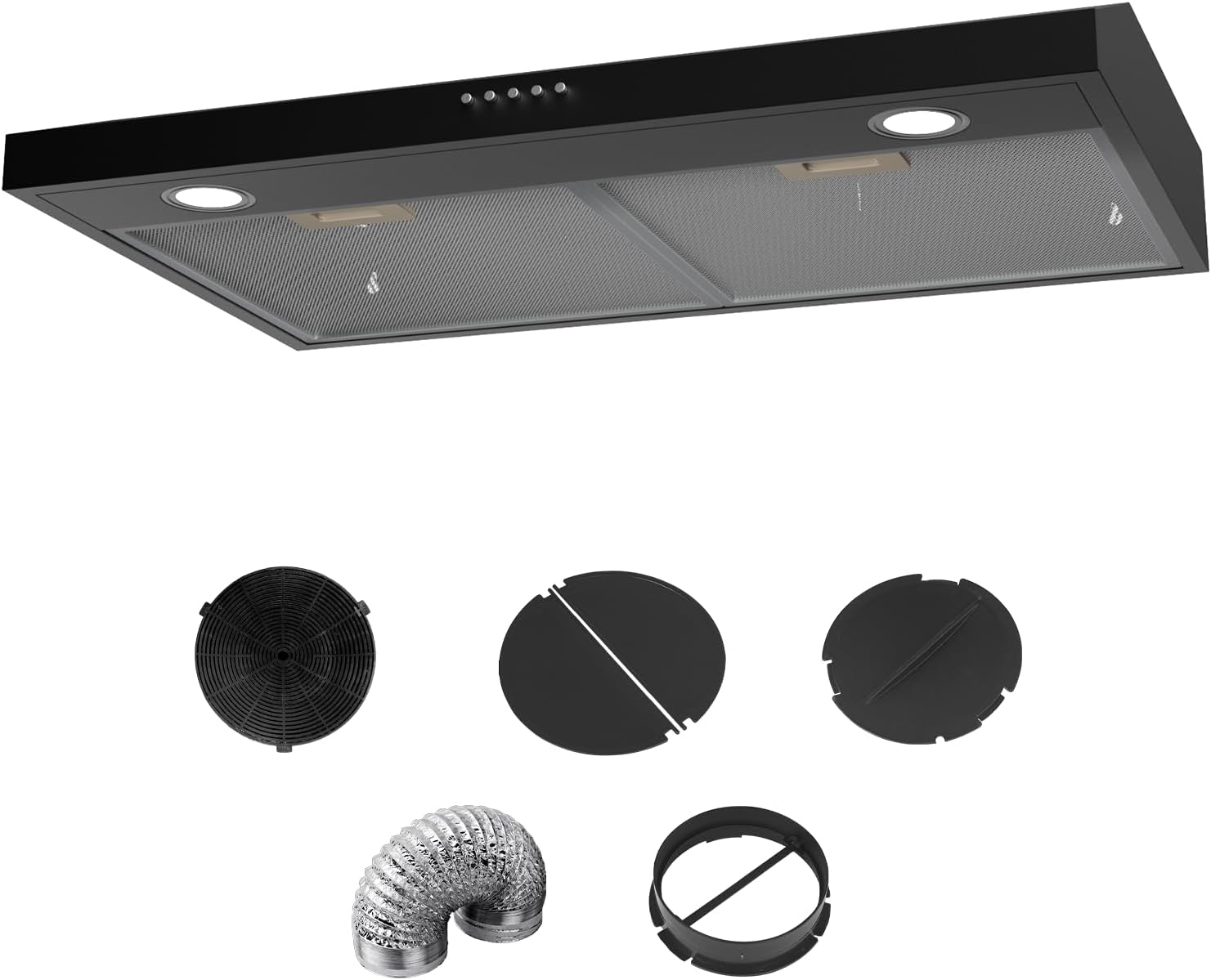 30-Inch Under Cabinet Range Hood for Smoke, Grease & Odor