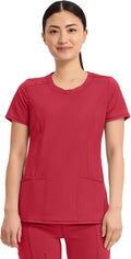 Cherokee Infinity Scrubs Women Round Neck Scrub Top (Style 41BC)