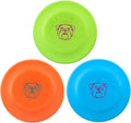 Indestructible Dog Flying Disc Set - Gentle on Teeth, Floats, XIGOU
