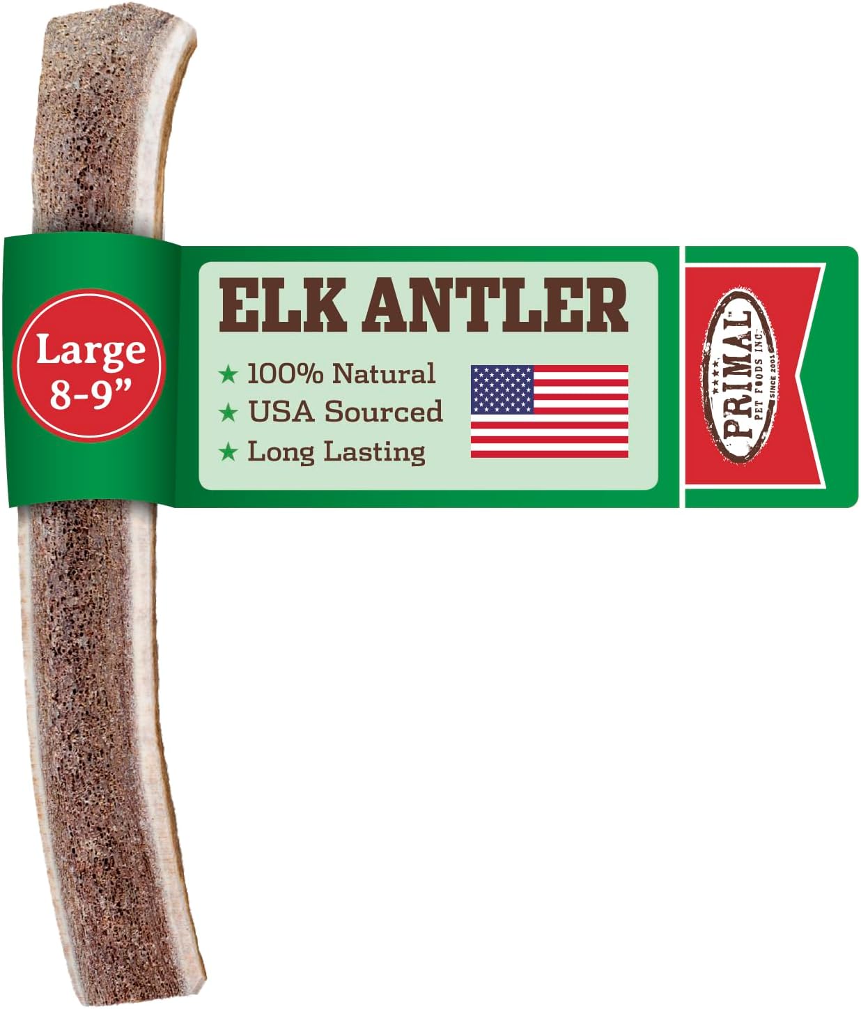 Primal Antlers for Dogs - Natural Chews for Large Canines