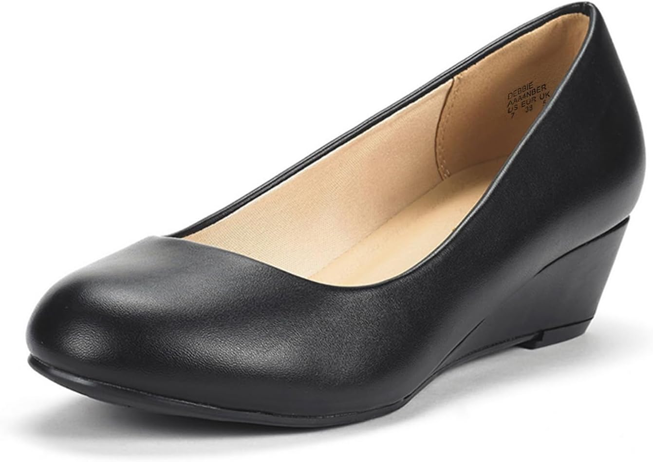 DREAM PAIRS Women's Debbie Mid Wedge Heel Pump Shoes Review