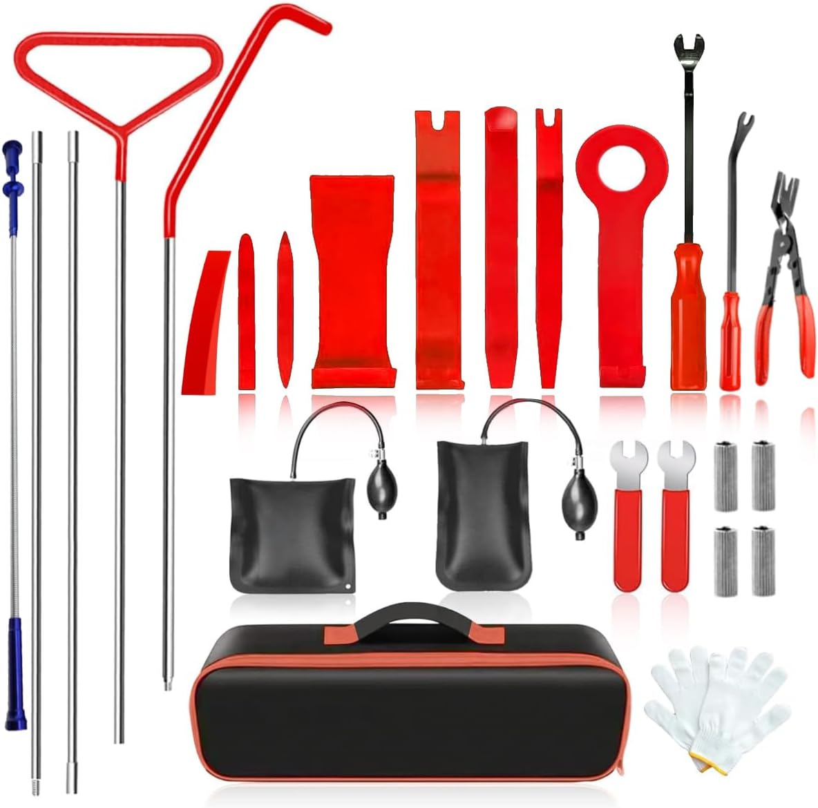 27 pcs Car Tool Kit for Easy Automotive Repairs and Maintenance