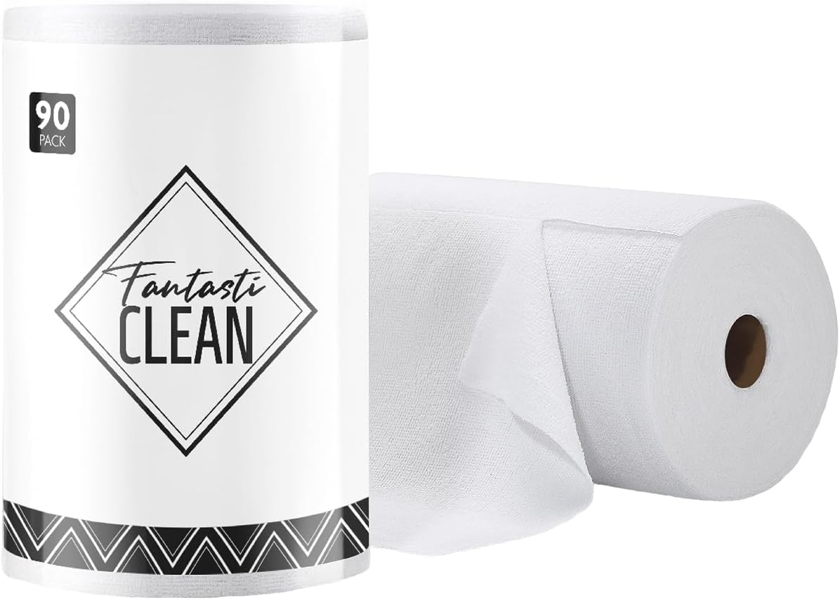 Ultra Absorbent Microfiber Towels - 90 Pack