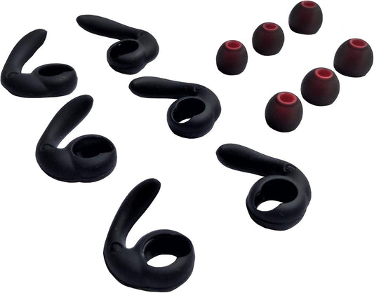 Secure Fit Silicone Ear Hooks for Earbuds