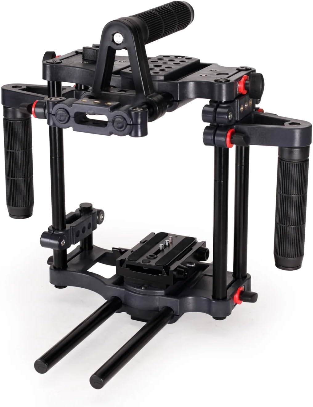 FILMCITY Power DSLR Cage w/ Adjustable Handles & Tripod Compatibility
