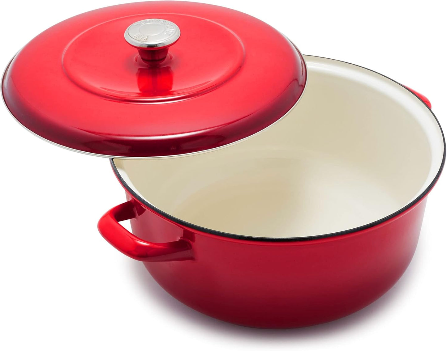Merten & Storck 5.3QT Round Dutch Oven for All Cooking Needs