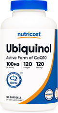 Ubiquinol Softgels 100 mg (120 Softgels) - Superior Absorption