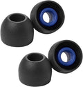 2 Pairs AZLA Short Earfit Tips - Noise Cancelling Eartips for Headphones