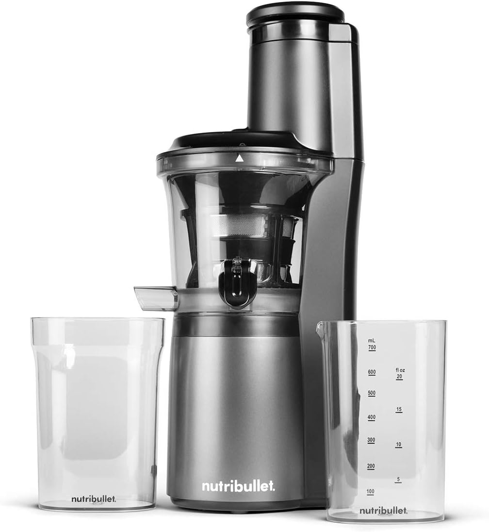 NutriBullet Slow Juicer - Quiet, Easy Clean, Cold Press