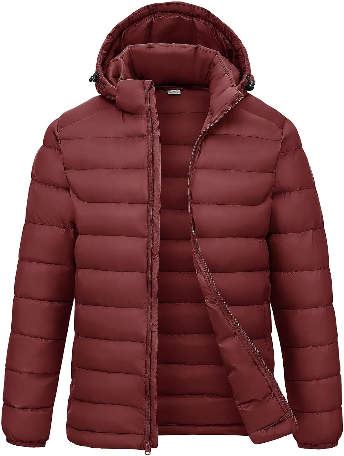 Rdruko Men's Lightweight Water Resistant Puffer Jacket for Winter