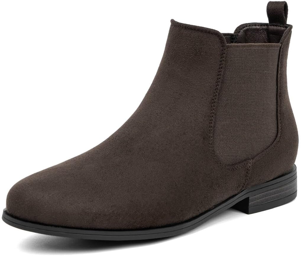 VJH confort Women's Slip on Ankle Boot for Stylish Comfort