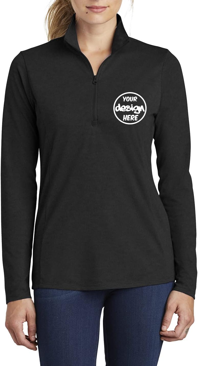 Custom Logo 1/4 Zip Pullover - INK STITCH