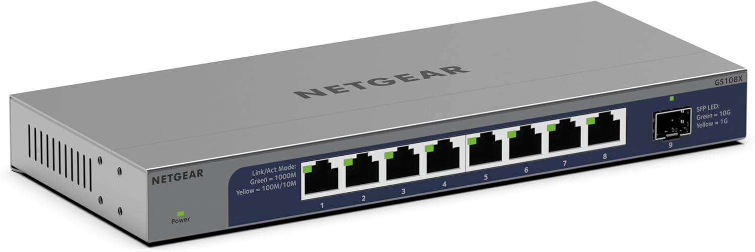 NETGEAR 8-Port Gigabit Ethernet Unmanaged Switch for Fast Networking