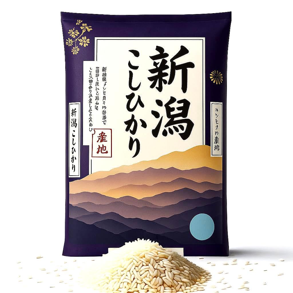 Premium Koshihikari Rice from Niigata for Sushi & More