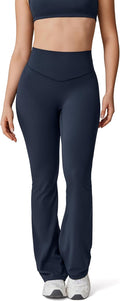 Hugcurve No Front Seam High Waisted Flare Leggings - Flattering Petite