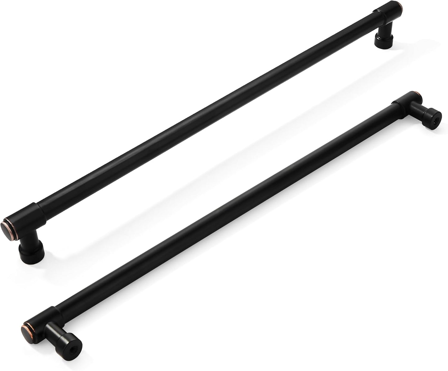 Industrial Modern 12 Inch Oil Rubbed Bronze Drawer Pulls