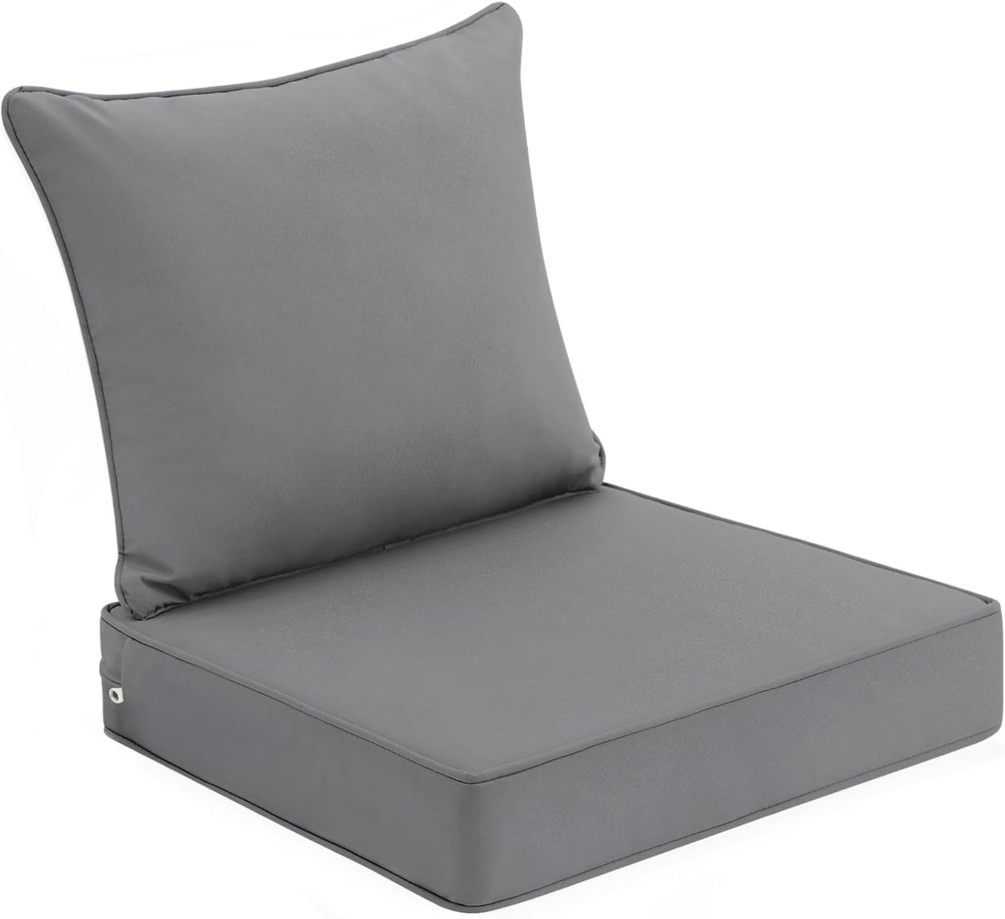 Outdoor Patio Chair Cushions 24x24 Inch for Deep Seating