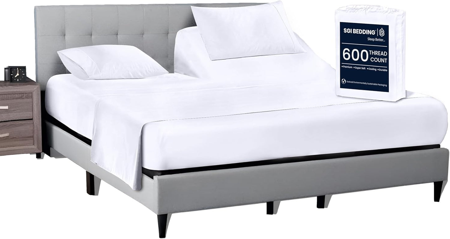 34 Queen Split Top Flex Head Sheet Set for Adjustable Beds