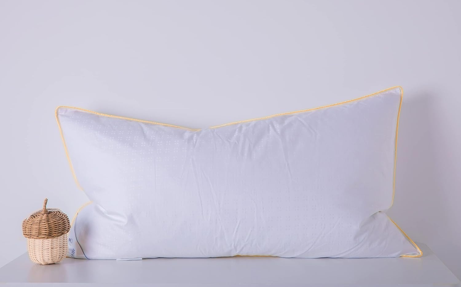 King Goose Down Feather Soft Pillows for All Sleepers Comfort