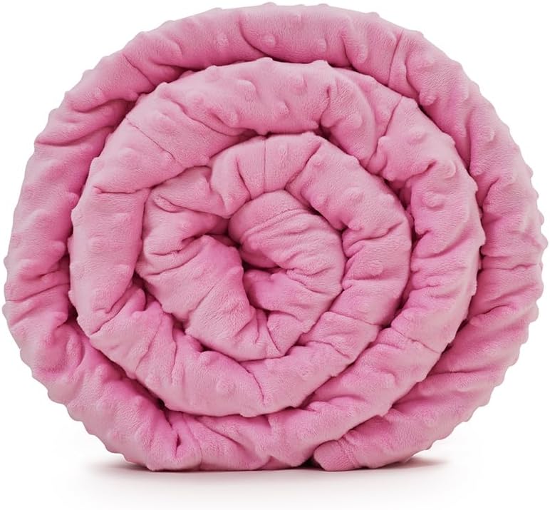 Minky Weighted Blanket by TONGDADA - Cozy 40ft'x60ft' Comfort