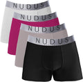 Men's Cotton Underwear 4-Pack Gift Box - Briefs Trunks Boxer Briefs
