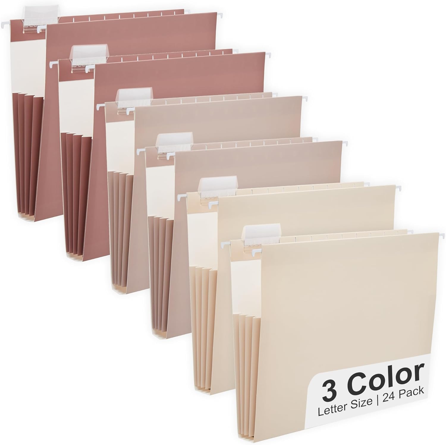 Y YOMA Letter Size Extra Capacity Hanging File Folders Organizer