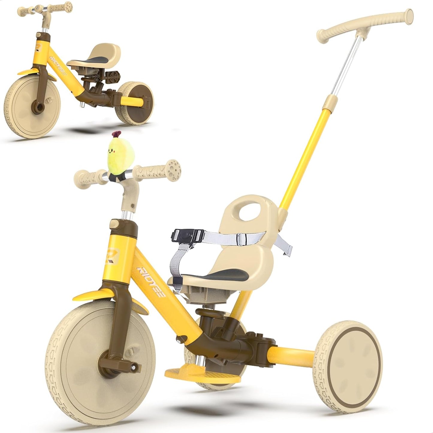 5-in-1 Kids Tricycle for Toddlers - Versatile Ride-On Toy