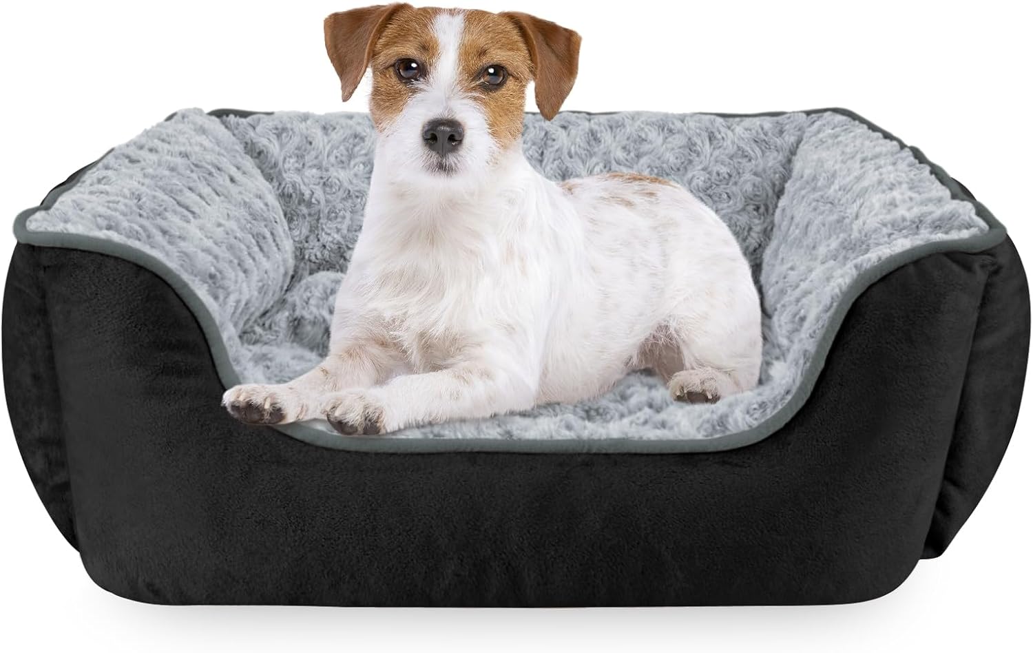 JOEJOY Rectangle Dog Bed - Washable Orthopedic Sofa Bed for Pets