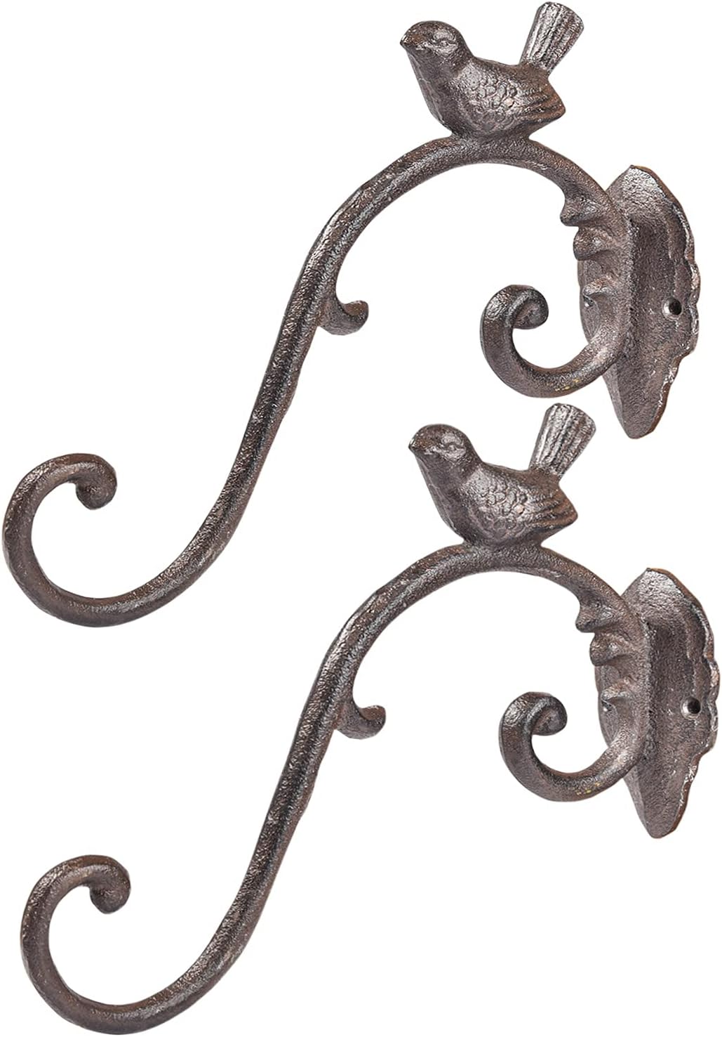 Sungmor Cast Iron Plant Hanger Wall Hooks for Garden Decor