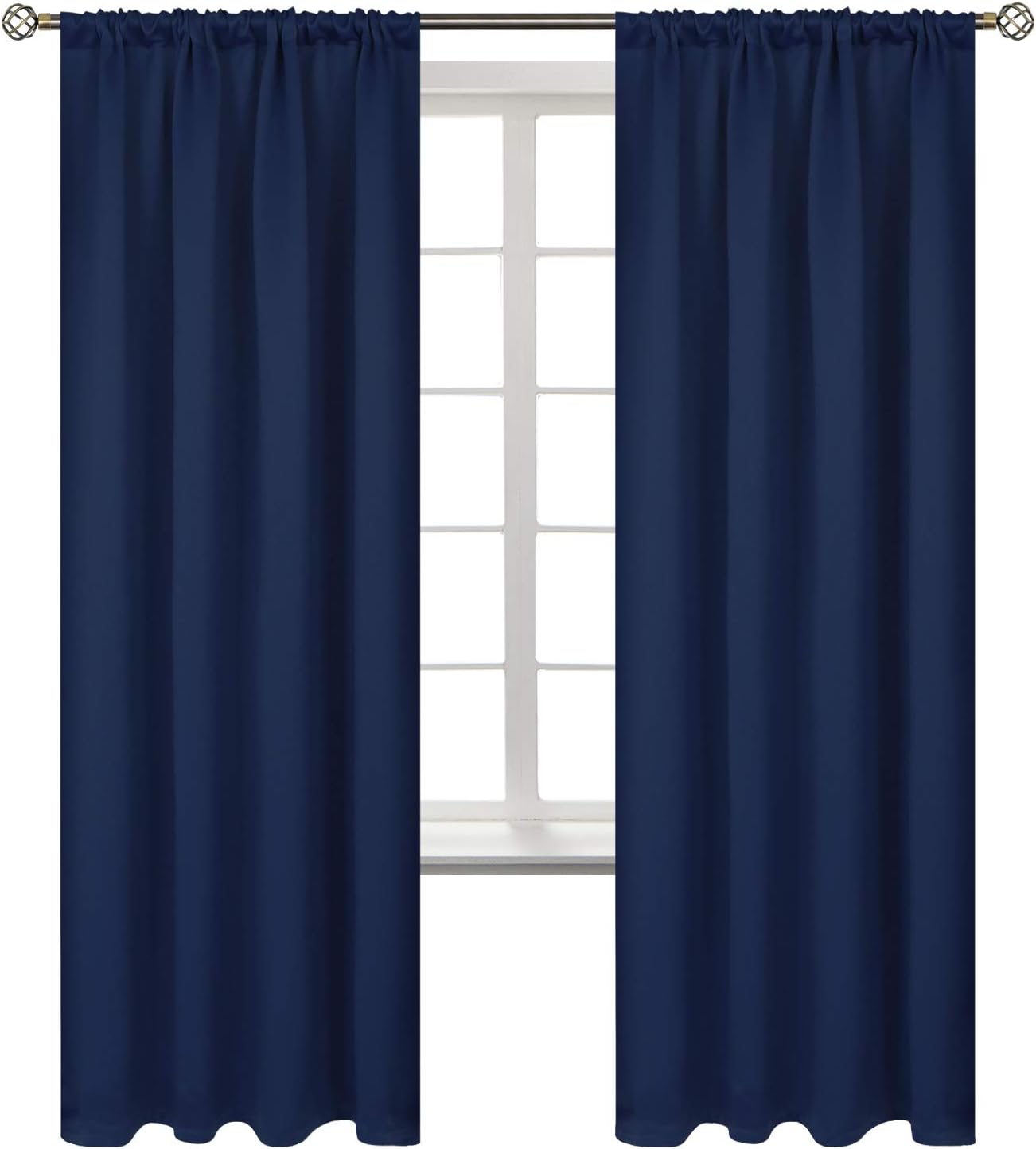 BGment Blackout Curtains for Bedroom - Thermal Insulated 52 x 72