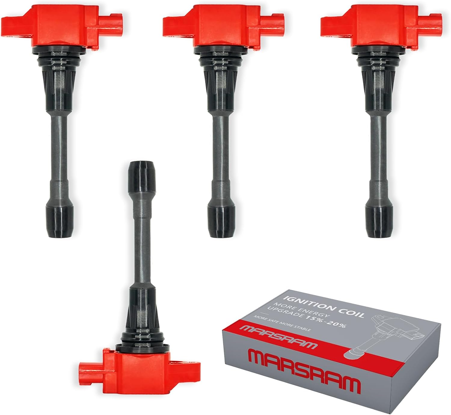 Ignition Coil Pack Set of 4 for Nissan and Infiniti Vehicles