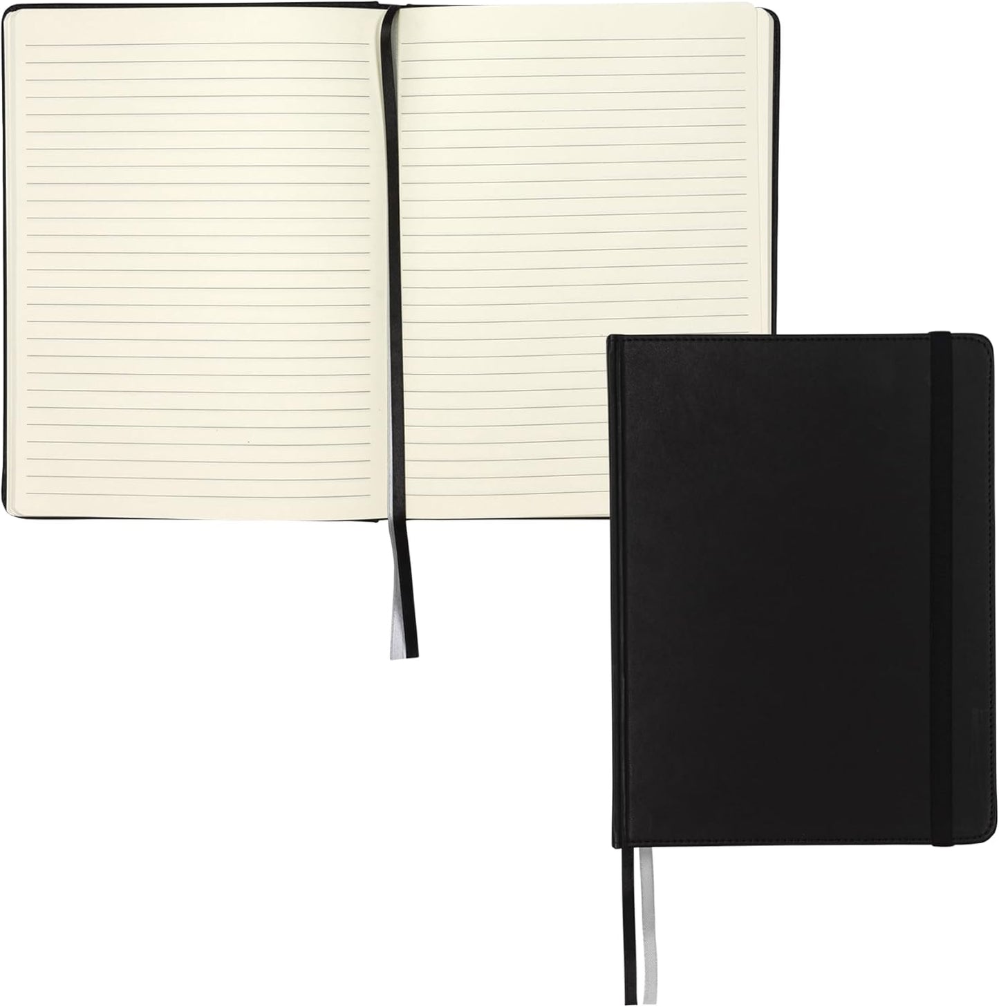 Samsill Large Hardcover Notebook - 240 Lined Pages