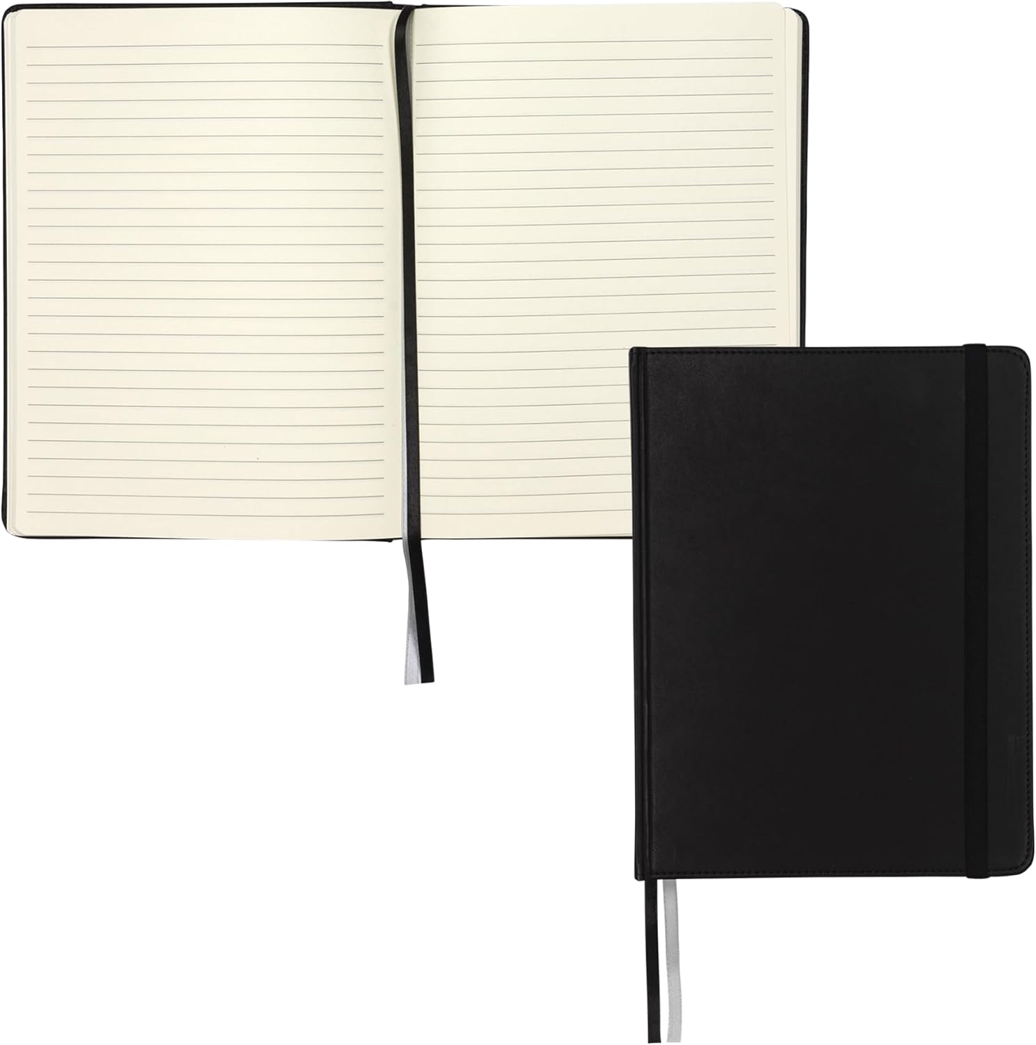 Samsill Large Hardcover Notebook - 240 Lined Pages