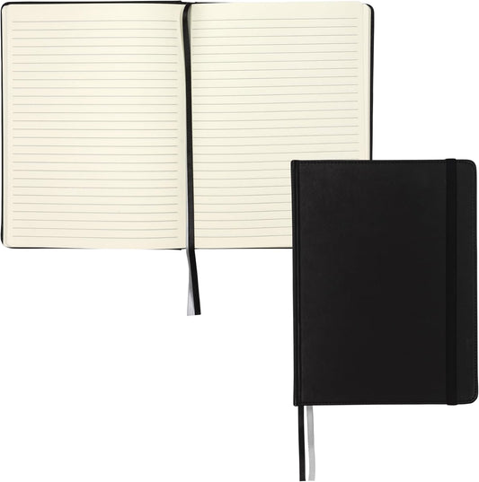 Samsill Large Hardcover Notebook - 240 Lined Pages