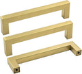 goldenwarm Brass Kitchen Hardware 25 Pack Drawer Pulls - Modern