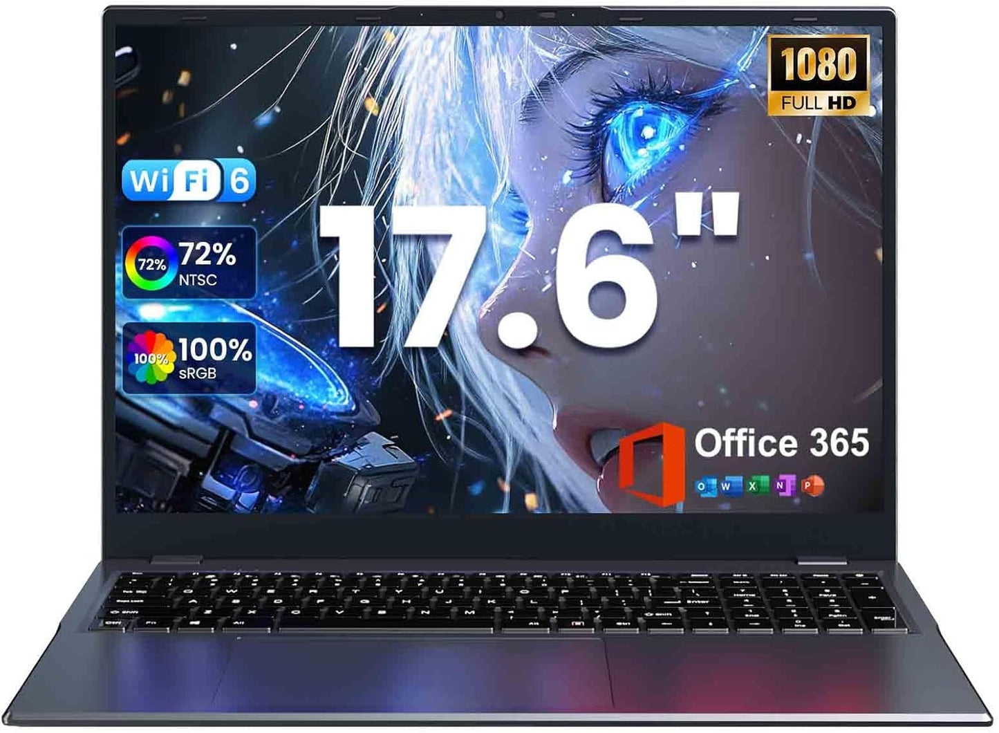 17.6 inch Student Laptop with High Performance and FHD Display